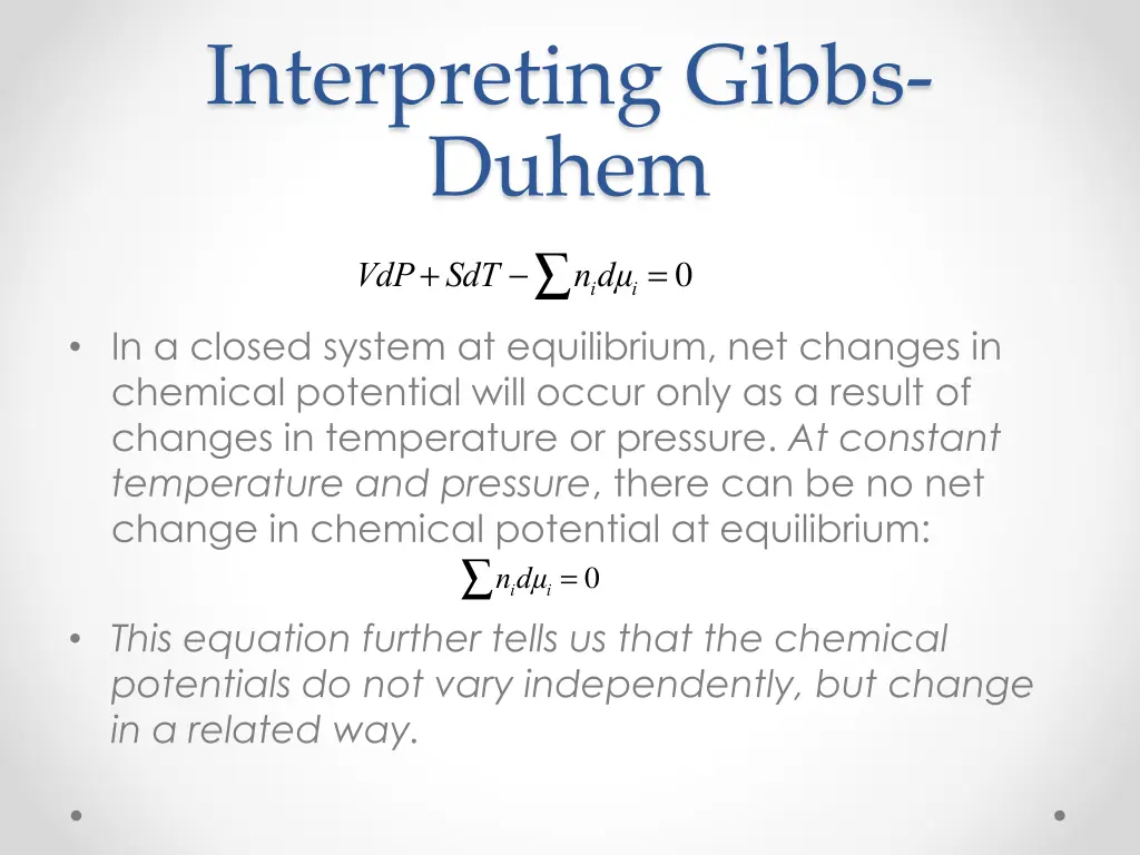 interpreting gibbs duhem