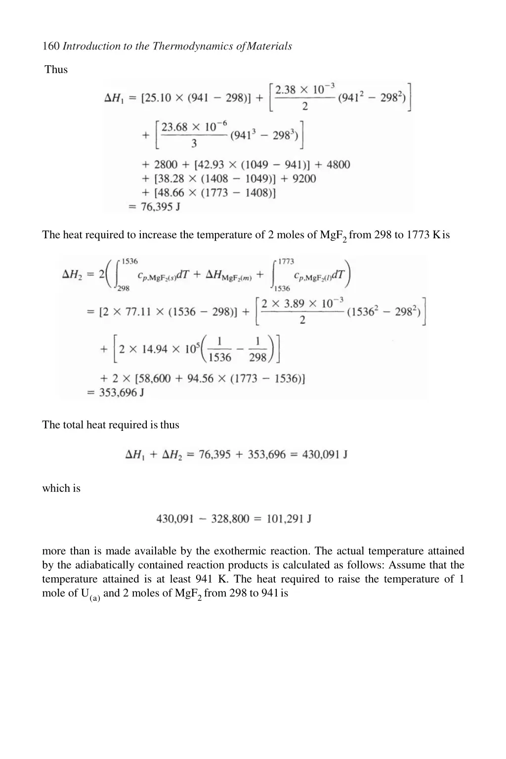 160 introduction to the thermodynamics ofmaterials