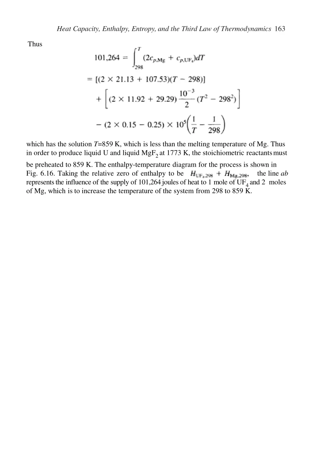 heat capacity enthalpy entropy and the third 7