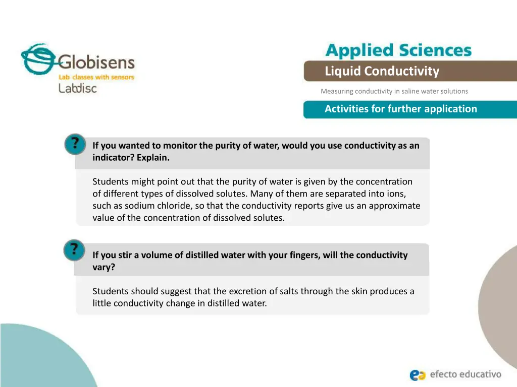 liquid conductivity 20