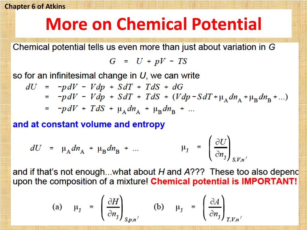 chapter 6 of atkins 8