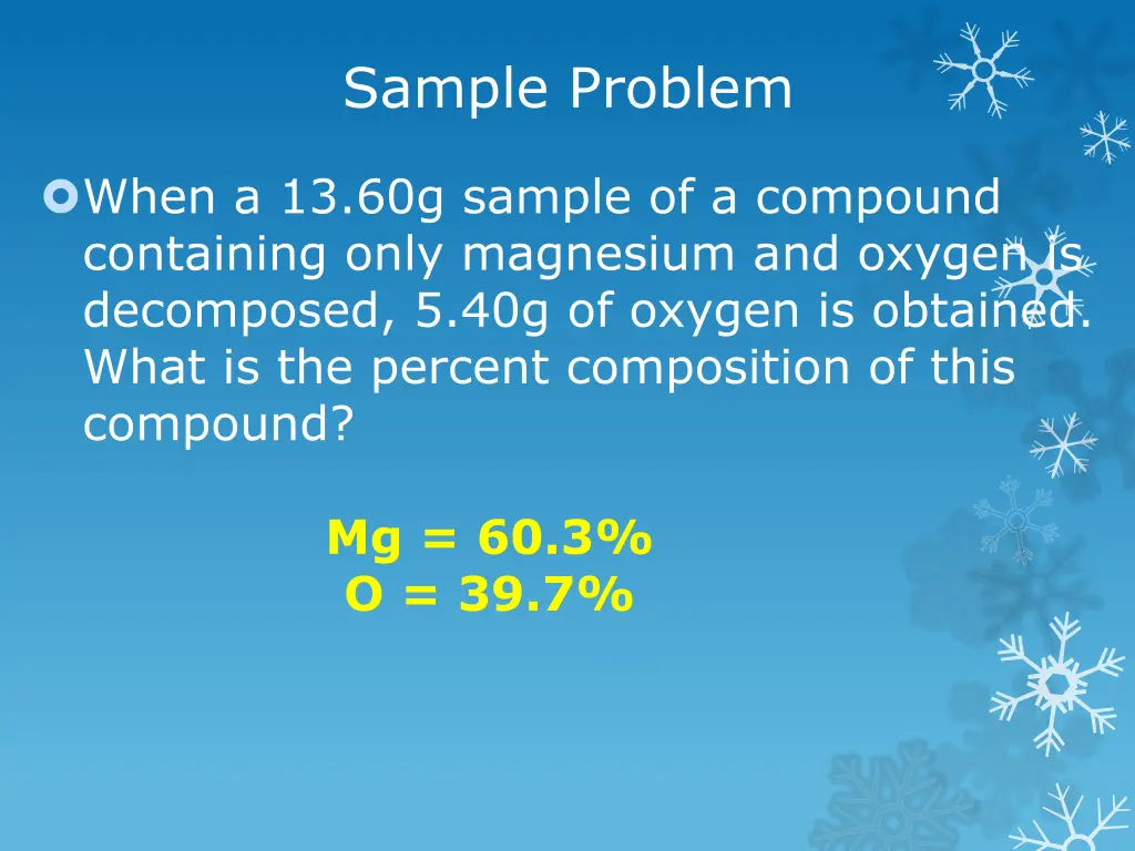 sample problem 5