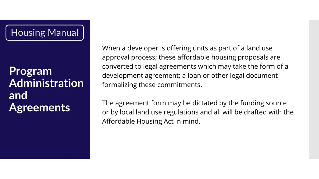 housing manual 9