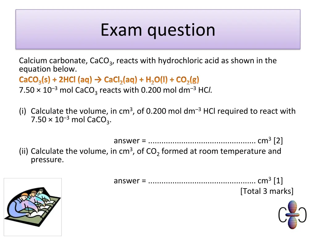 exam question