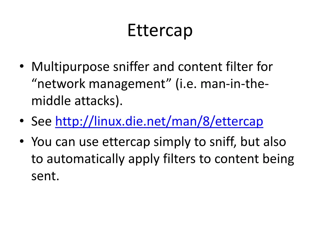 ettercap