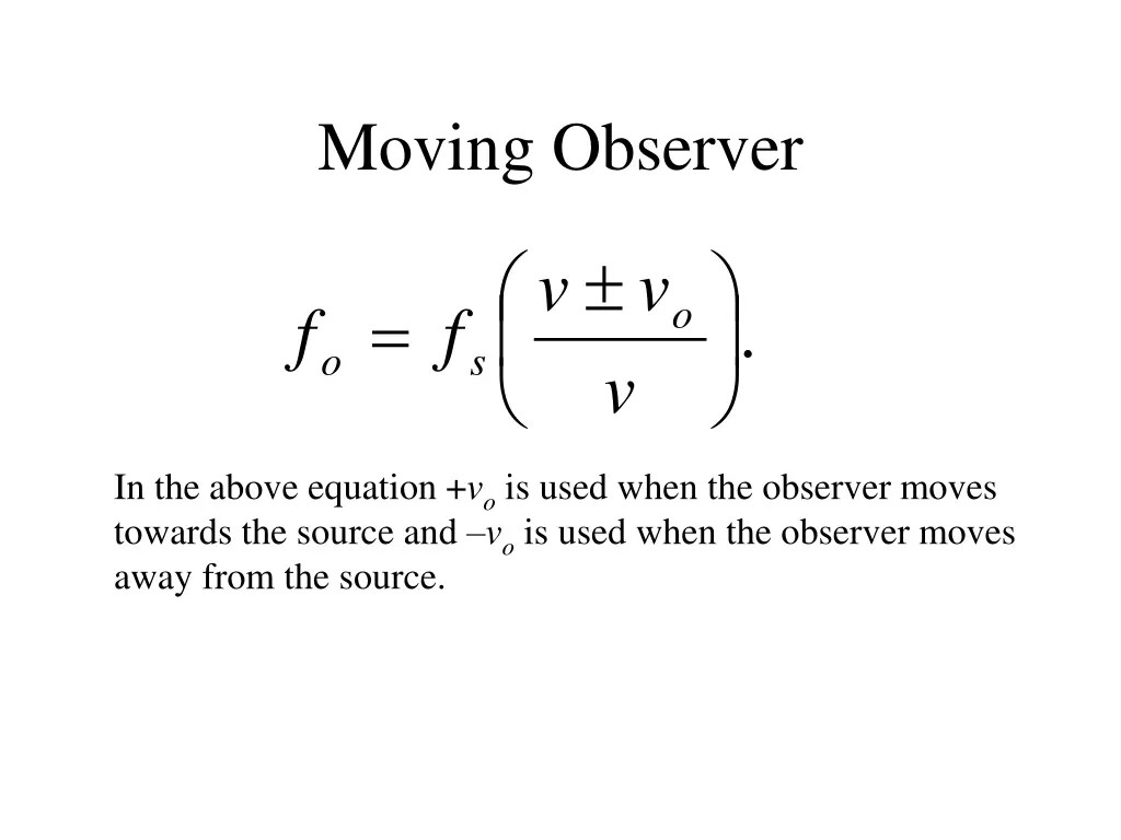 moving observer 2