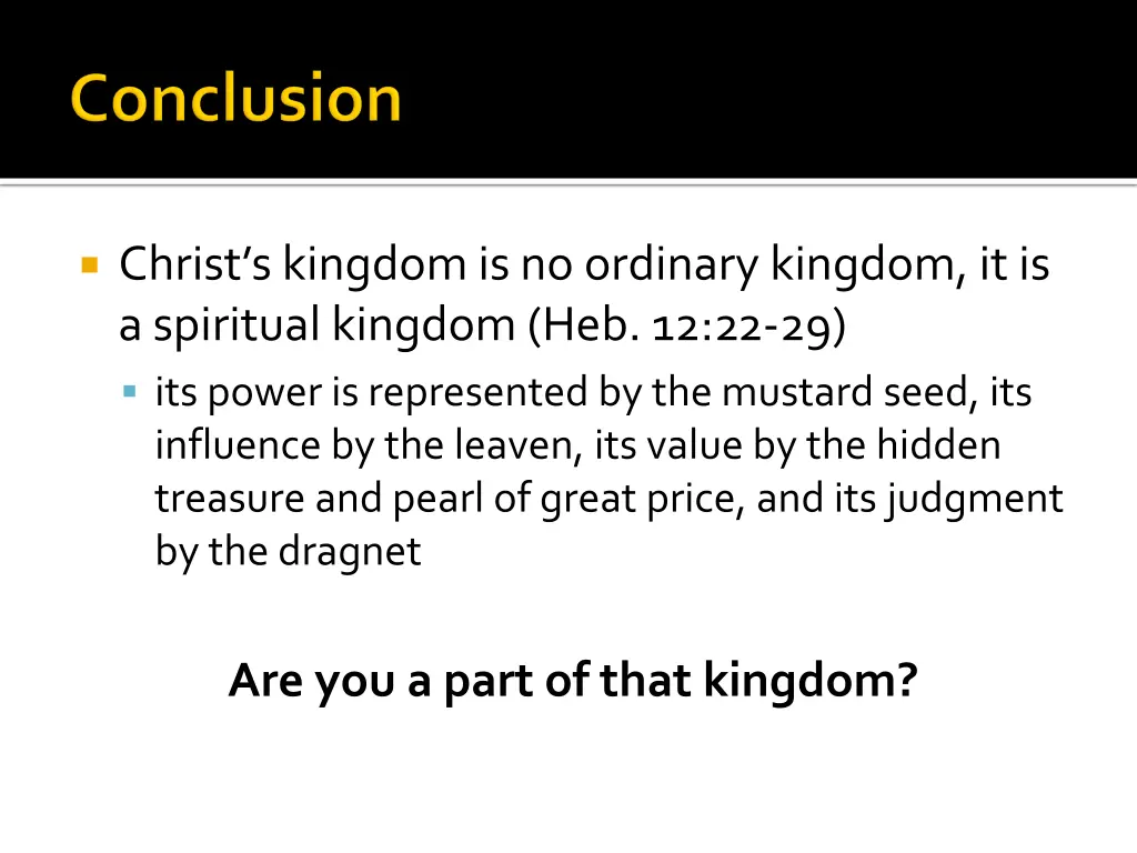 christ s kingdom is no ordinary kingdom