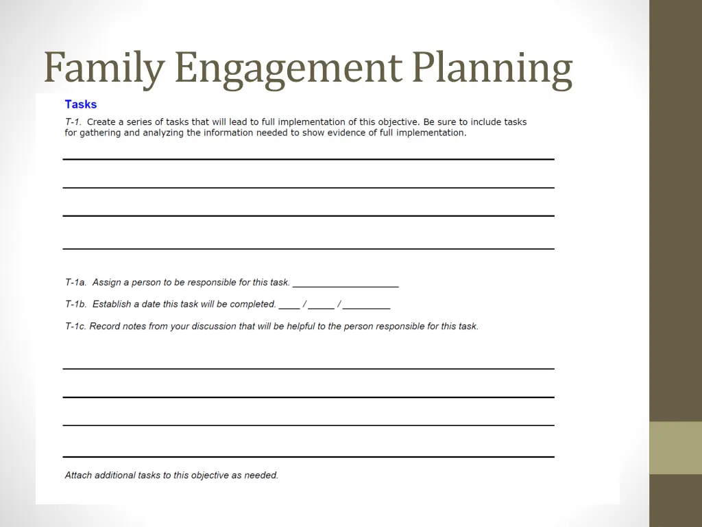 family engagement planning 1