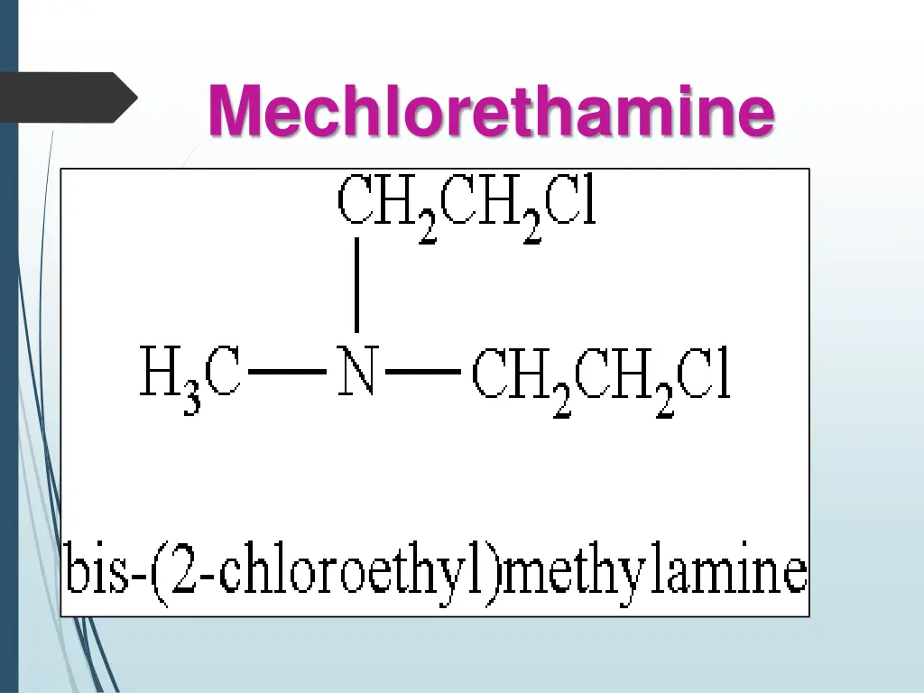 mechlorethamine