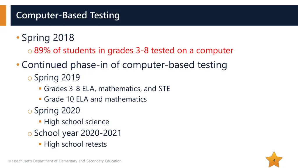 computer based testing