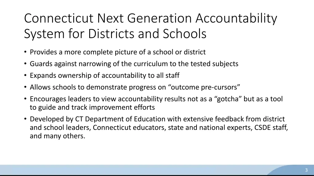 connecticut next generation accountability system