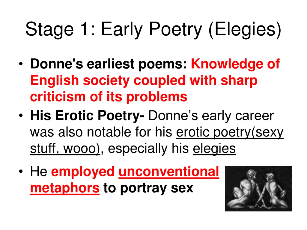 stage 1 early poetry elegies