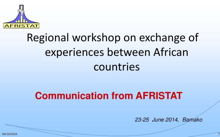 regional workshop on exchange of experiences