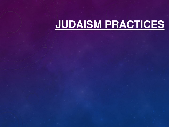 judaism practices