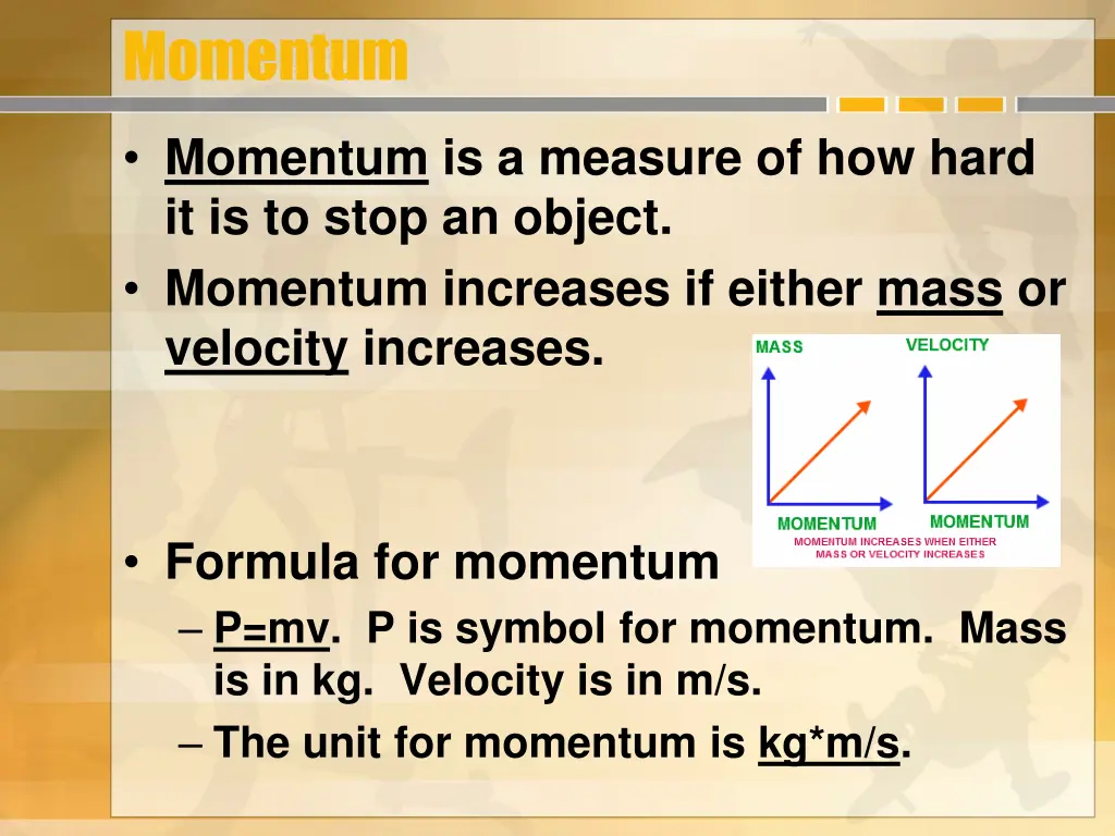 momentum