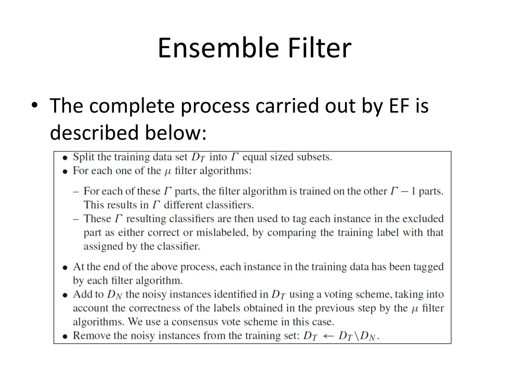 ensemble filter 1