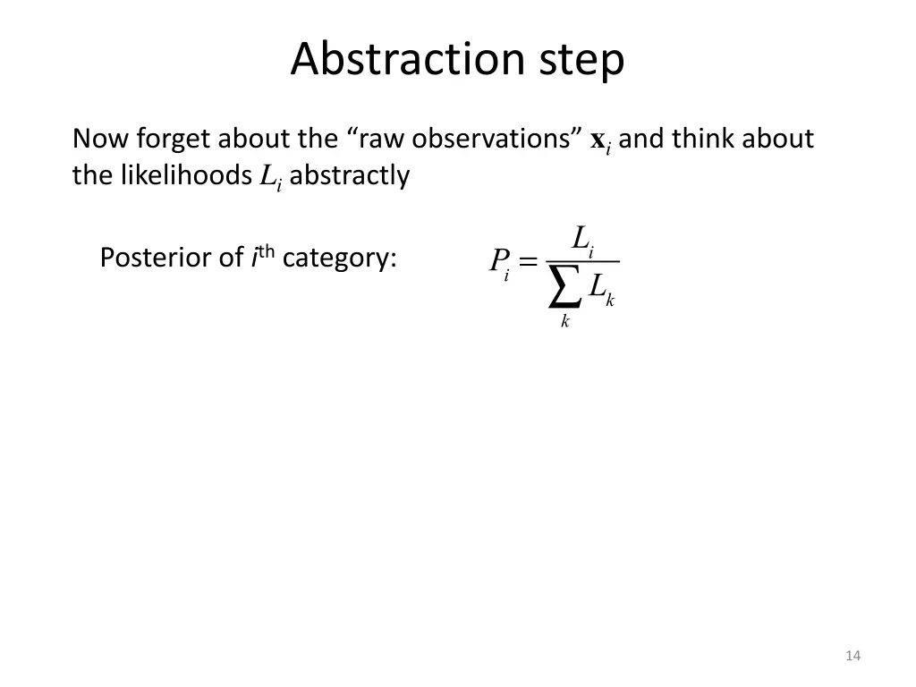 abstraction step 1