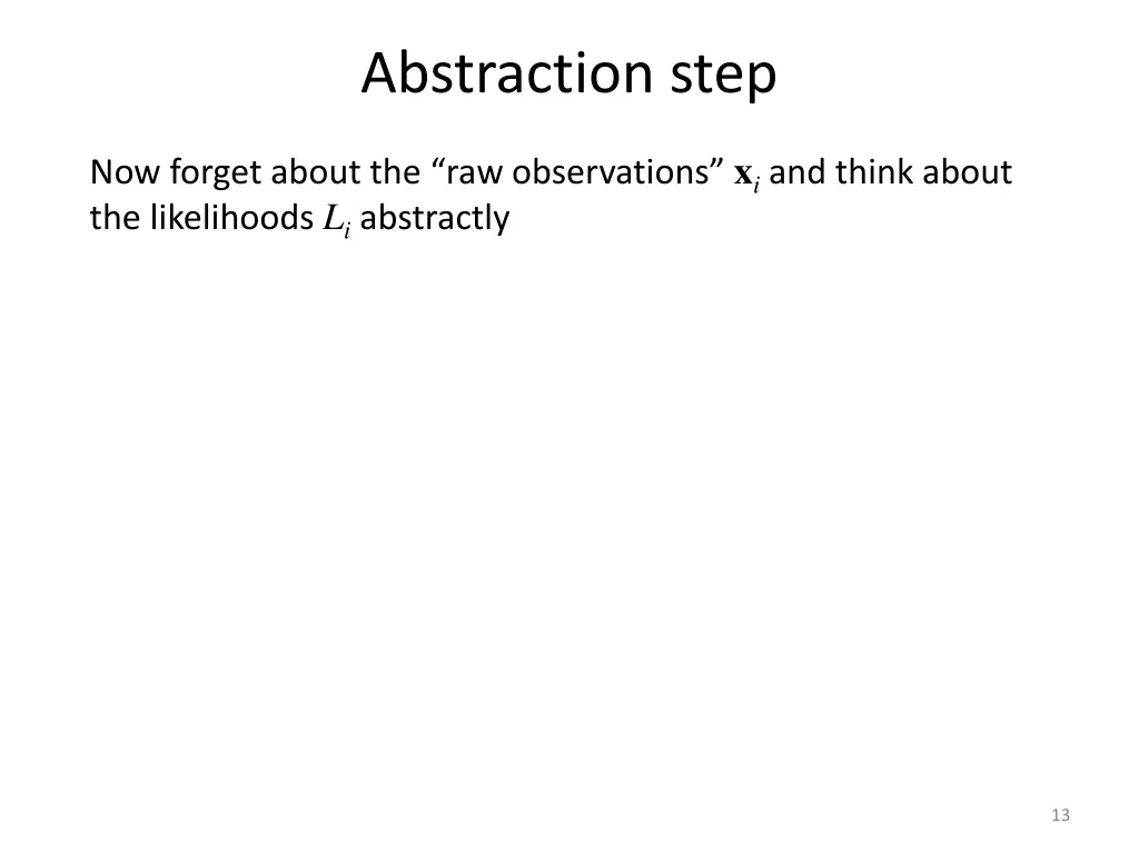 abstraction step