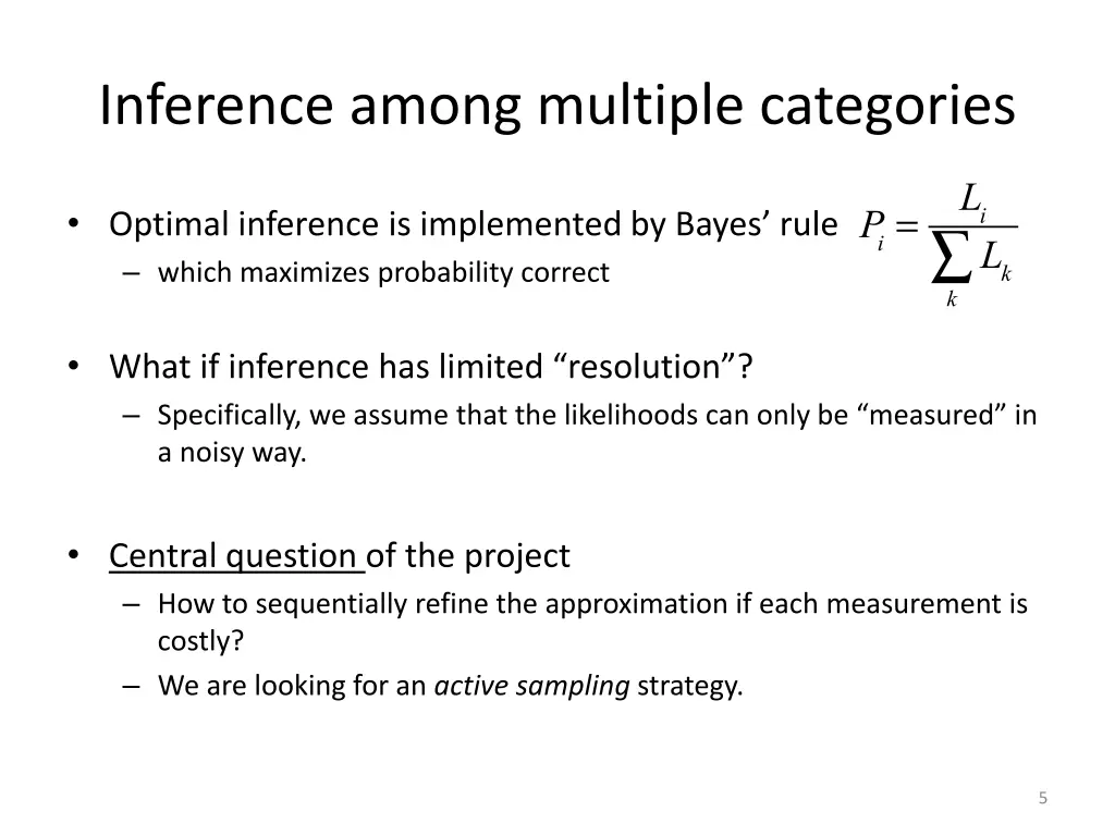 inference among multiple categories 2