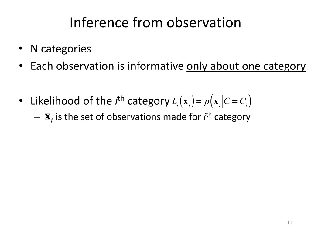 inference from observation 1