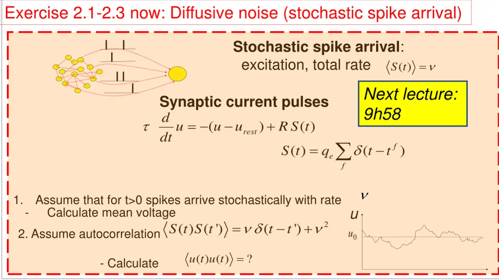 exercise 2 1 2 3 now diffusive noise stochastic