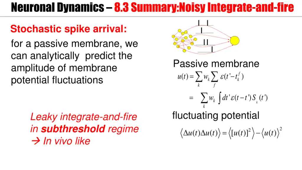 neuronal dynamics 8 3summary noisyintegrate