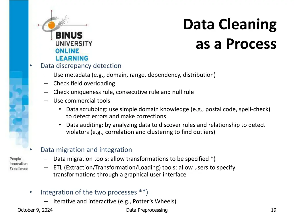 data cleaning as a process