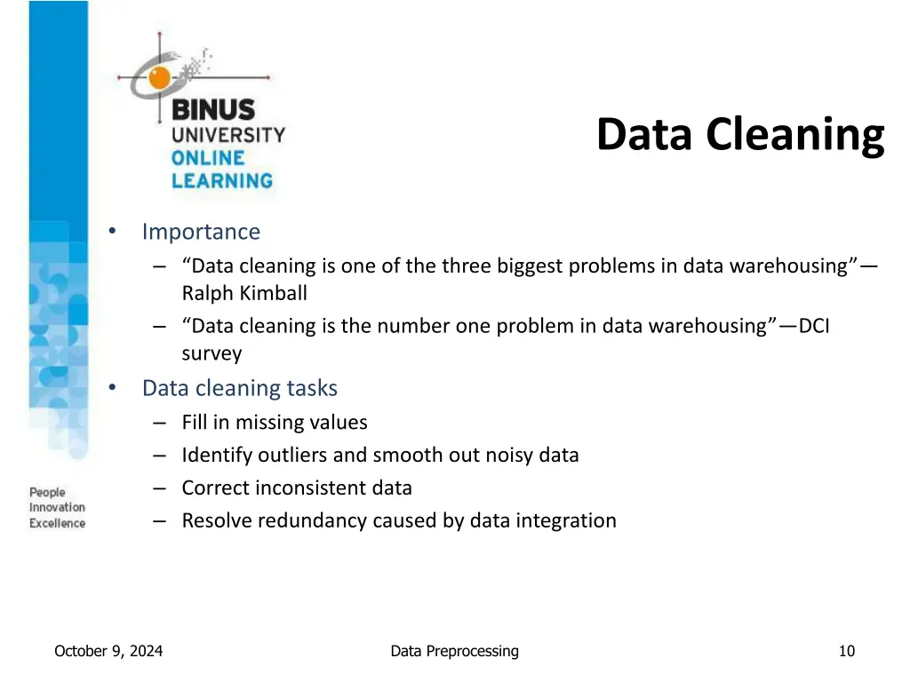 data cleaning