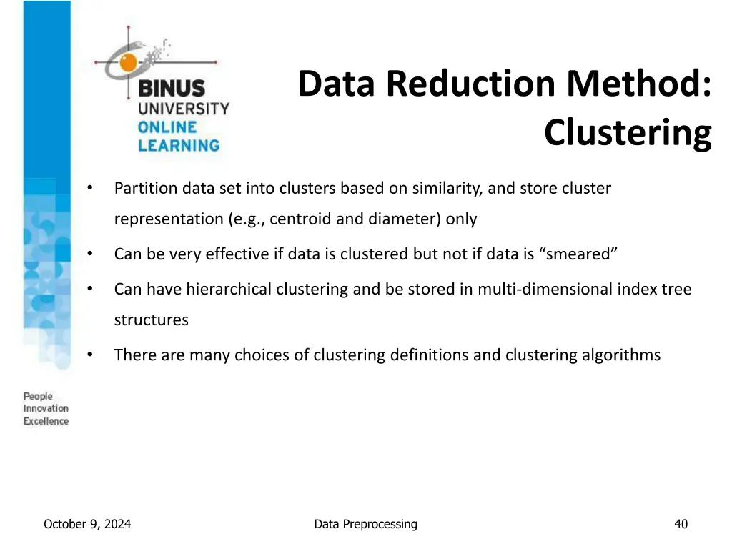 data reduction method 1