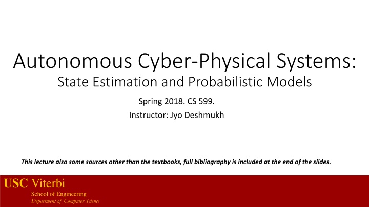 autonomous cyber physical systems state