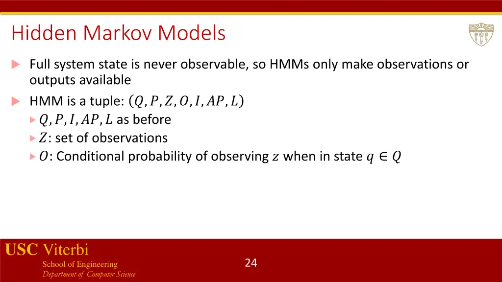 hidden markov models