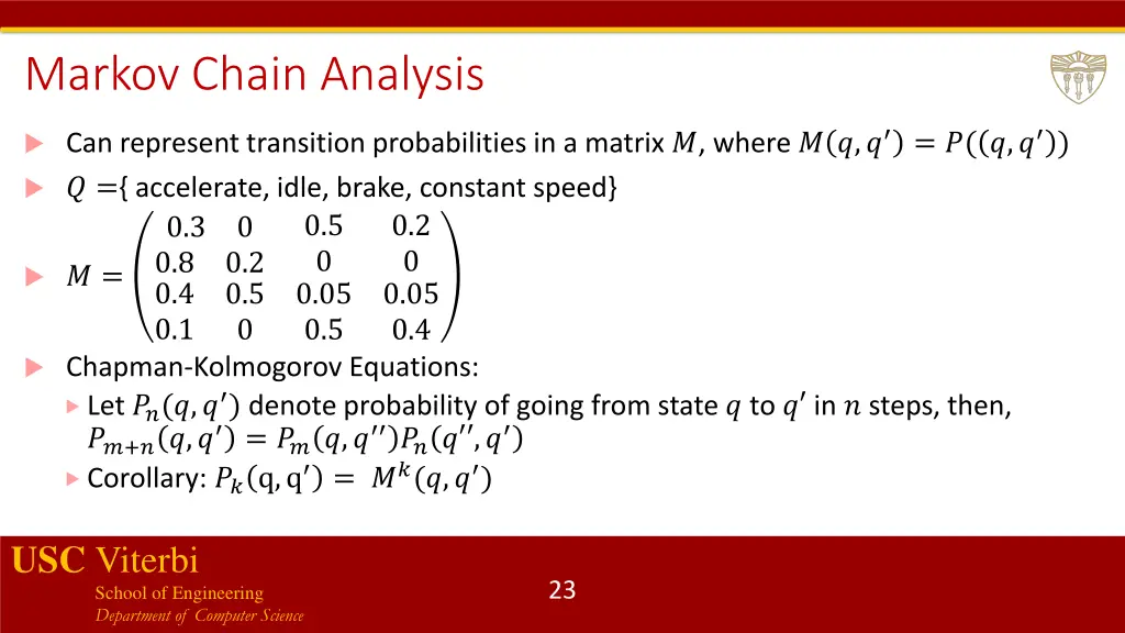 markov chain analysis