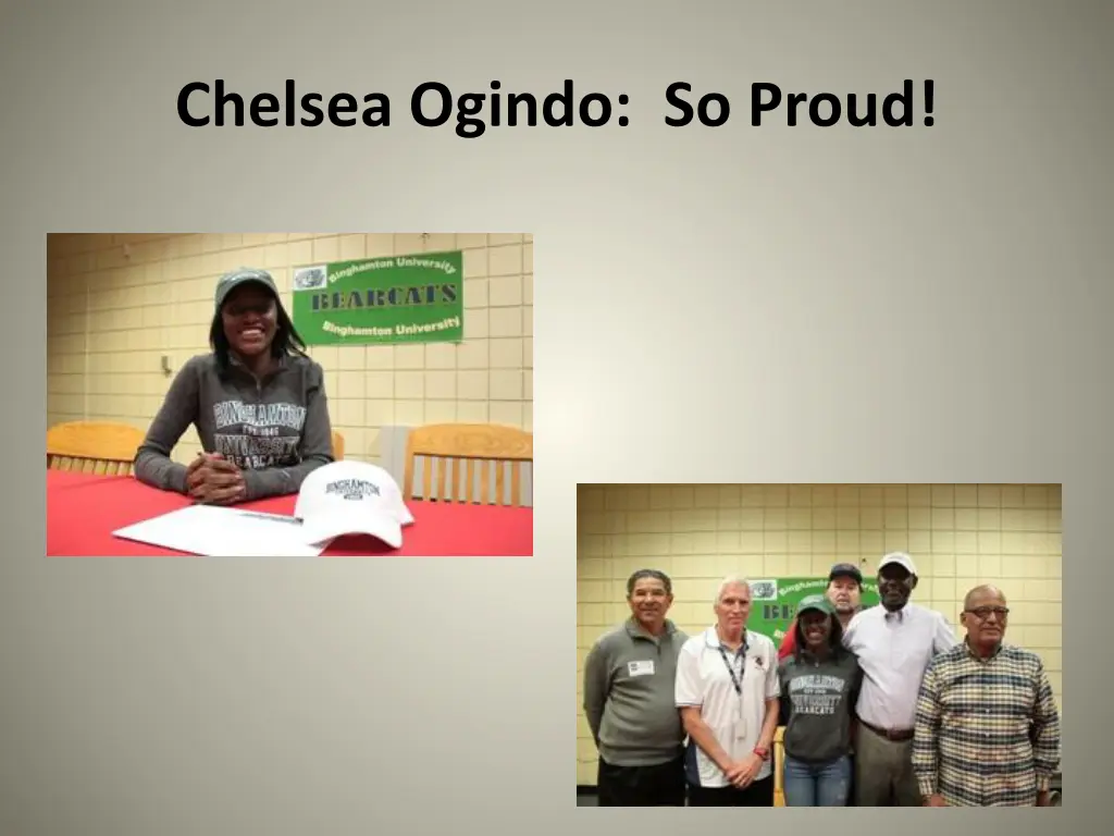 chelsea ogindo so proud