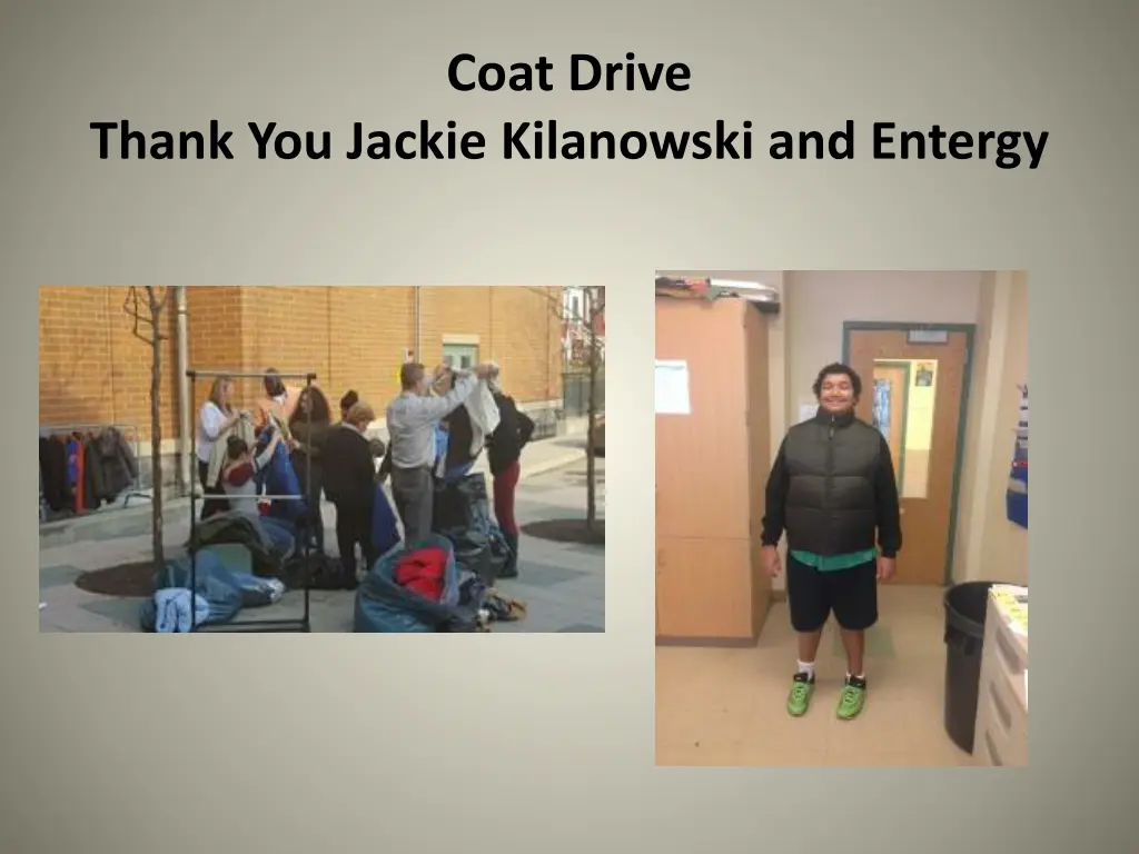 coat drive