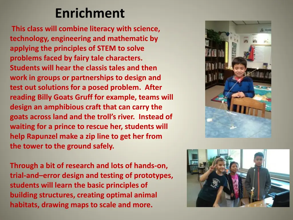 enrichment