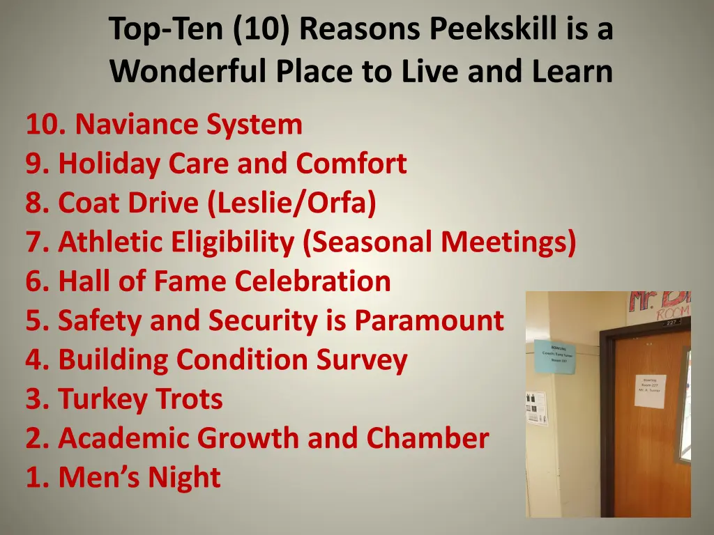 top ten 10 reasons peekskill is a wonderful place