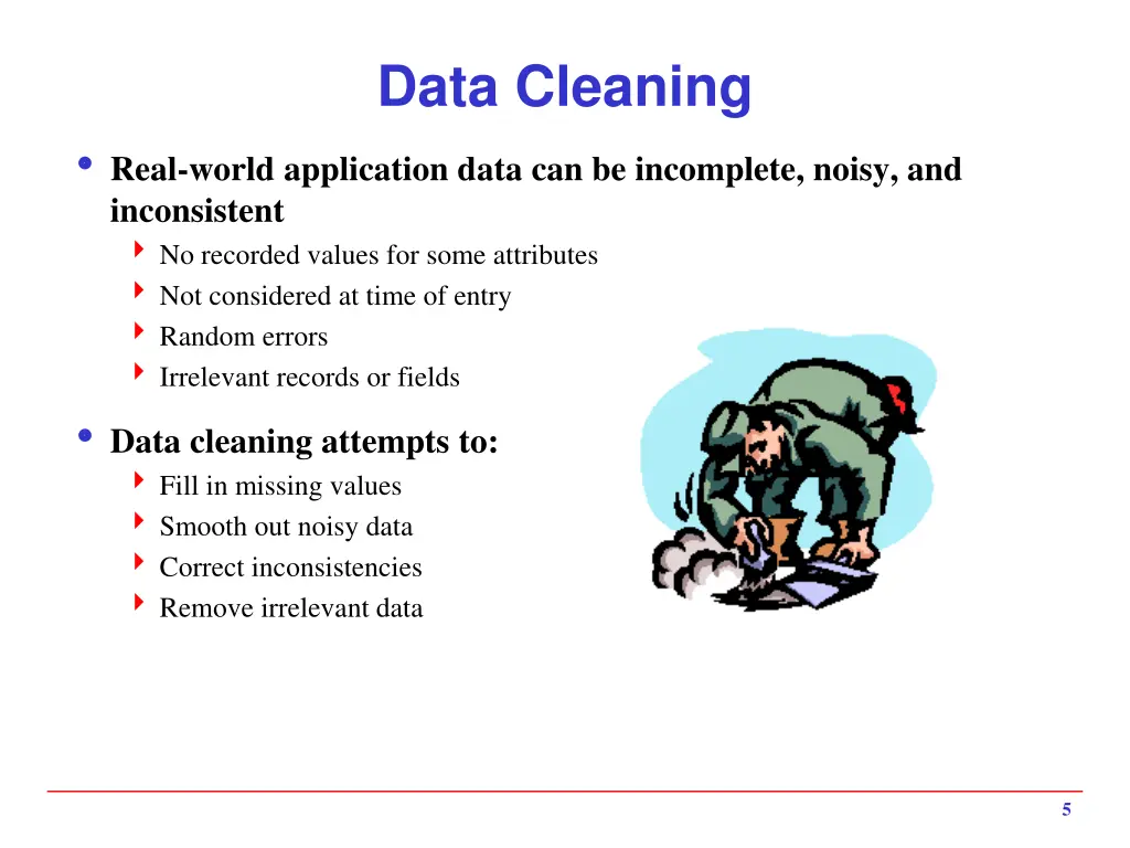 data cleaning