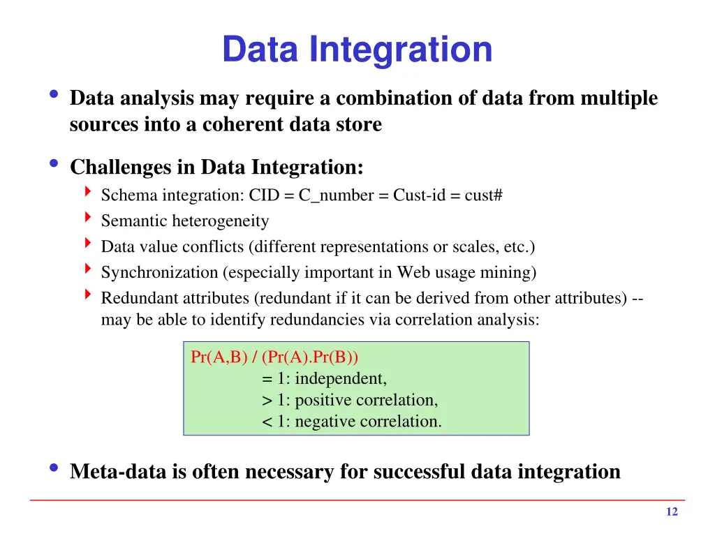 data integration