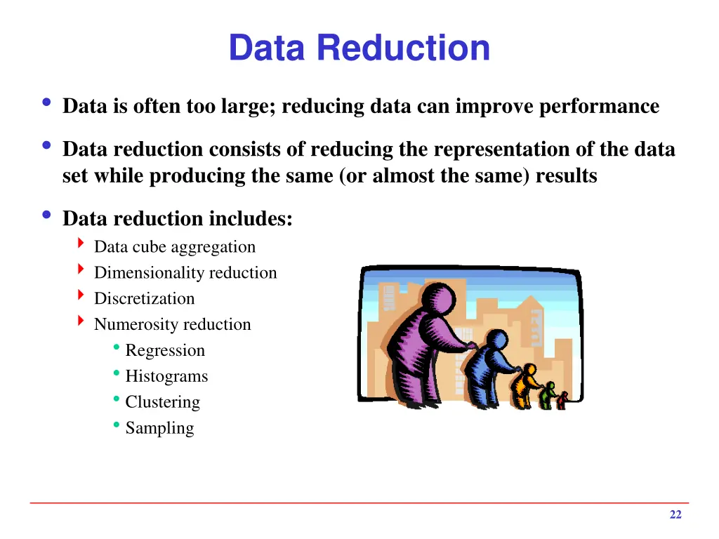 data reduction