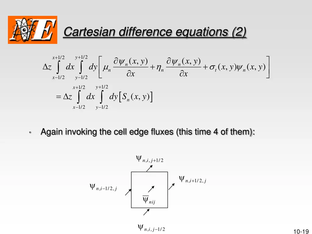 cartesian difference equations 2