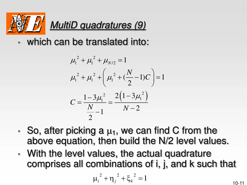 multid quadratures 9