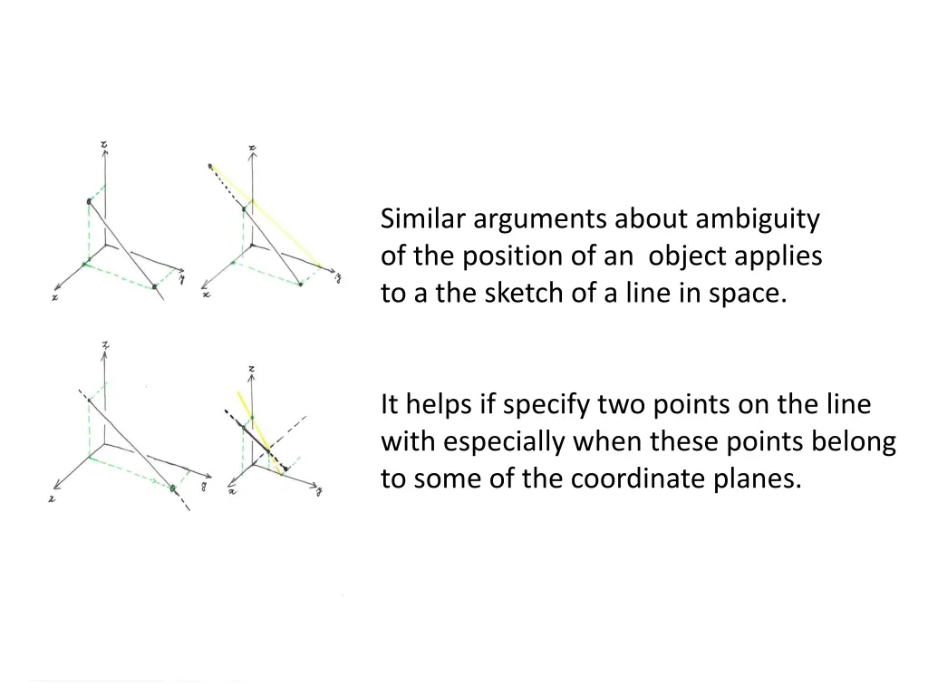 similar arguments about ambiguity of the position