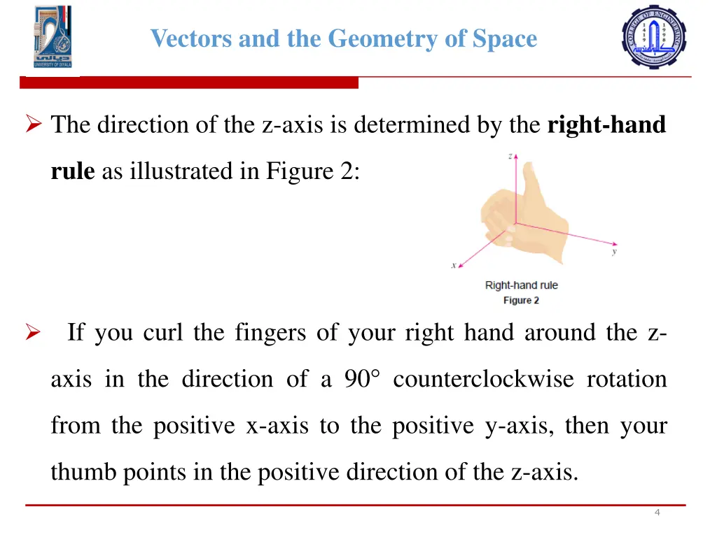 vectors and the geometry of space 2