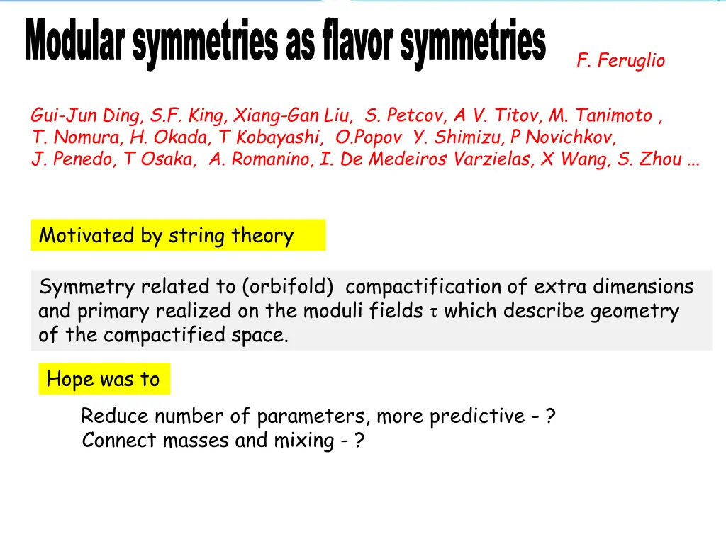 modular symmetries as flavor symmetries