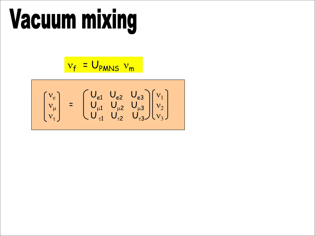 vacuum mixing