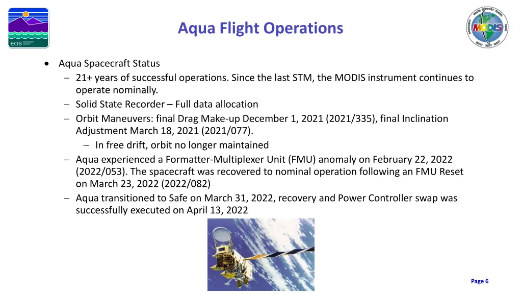 aqua flight operations