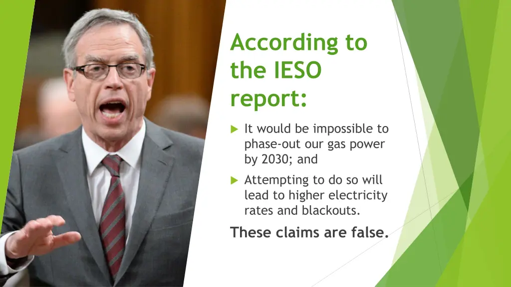 according to the ieso report