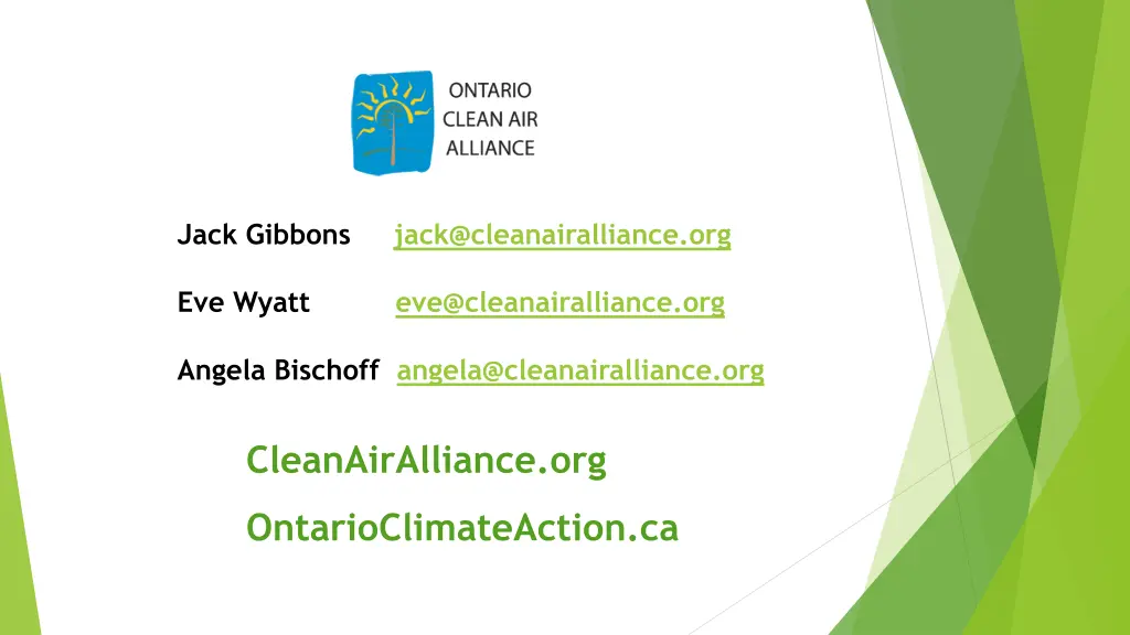 jack gibbons jack@cleanairalliance org