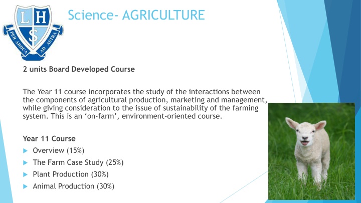 science agriculture