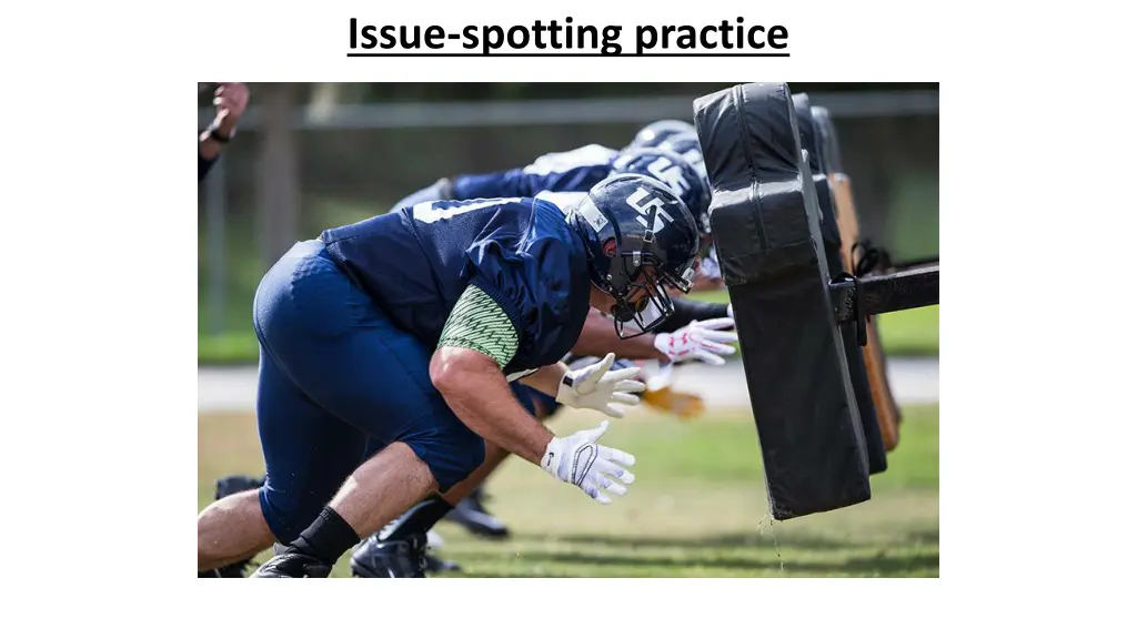 issue spotting practice